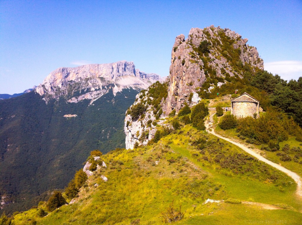 Arribant a l'ermita