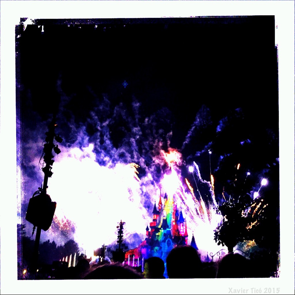 Castell de foc d'Eurodisney