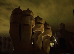 La Pedrera - Xemeneies