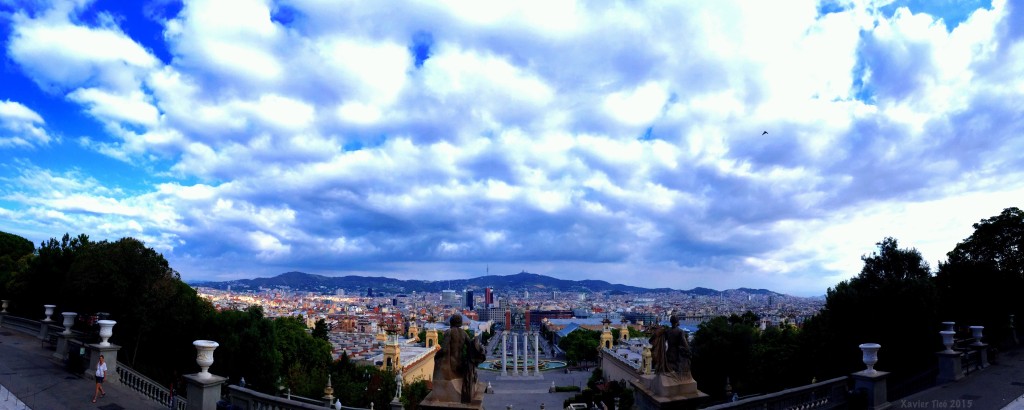 Barcelona des de Montjuïc