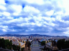 Barcelona des de Montjuïc